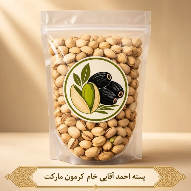 پسته احمد آقایی کرمون مارکت